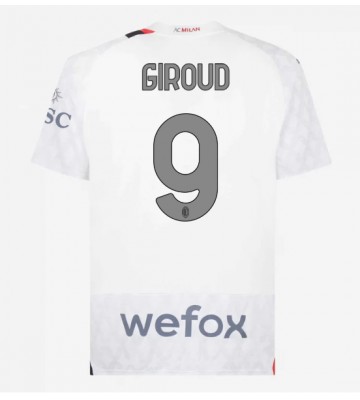 AC Milan Olivier Giroud #9 Replica Away Stadium Shirt 2023-24 Short Sleeve